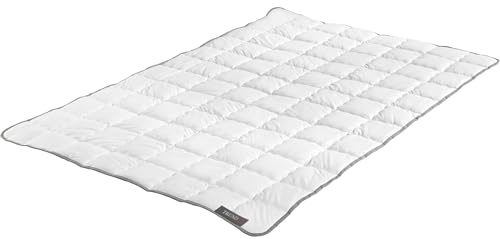 Badenia Trendline leichte Sommerdecke Clean Cotton 135x200 cm – Atmungsaktive & allergikerfreundliche Baumwoll-Bettdecke, Öko-Tex Standard 100, hergestellt nach deutschem Qualitätsstandard
