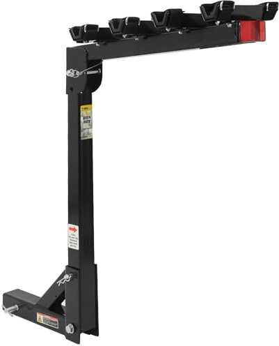 MaxxHaul, Fahrradträger für 4 Fahrräder, schwarz, für PKW, LKW, SUV, Minivans, groß, 70210