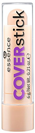 essence COVERstick, Abdeckstift, Nr. 10, Nude, mattierend, farbkorrigierend, matt, für unreine Haut, vegan, ölfrei, ohne Parfüm, ohne Alkohol, 1er Pack (6g)