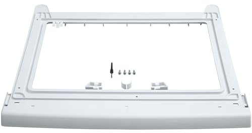 Bosch Verbindungssatz WTZ20410, Ohne Auszug, Zum sicheren Übereinanderstellen von Trockner und Waschmaschine