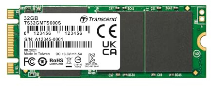Transcend MTS600S 32GB M.2 2260 SATA III SSD (MLC)