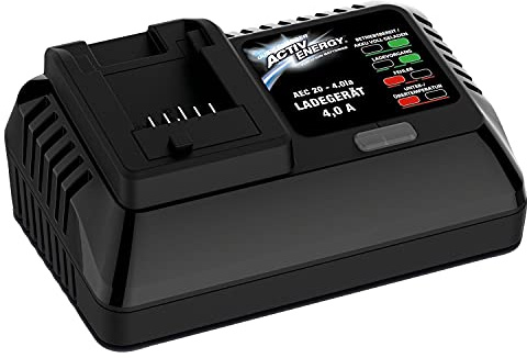 Activ Energy Universal Akku-Ladegerät für FERREX Akku-Werkzeuge Gartengeräte, lithium ion