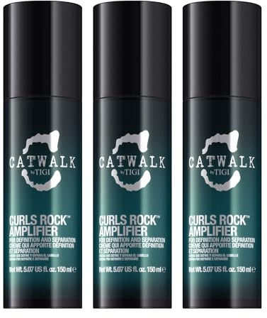 Tigi Catwalk Curlesque Curls Rock Amplifier Set 3 x 150ml