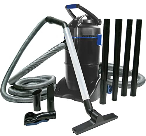 The Pond Guy ClearVac Teichsauger, leistungsstarker 1600-W-Motor, entfernt schnell Schlamm und Schmutz, Doppelkammer-Reservoir für Nonstop-Nutzung, 5 Verlängerungsrohre, 2,4 m Entladungsschlauch
