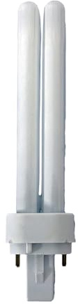 NCC-Licht Kompaktleuchtstofflampe 18W G24d-2 2P 1200lm warmweiß 2700K | CFL aus Glas mit 2-Pin Sockel kompatibel mit Osram Dulux und Philips CorePro gemütliches Licht für Wohnraum