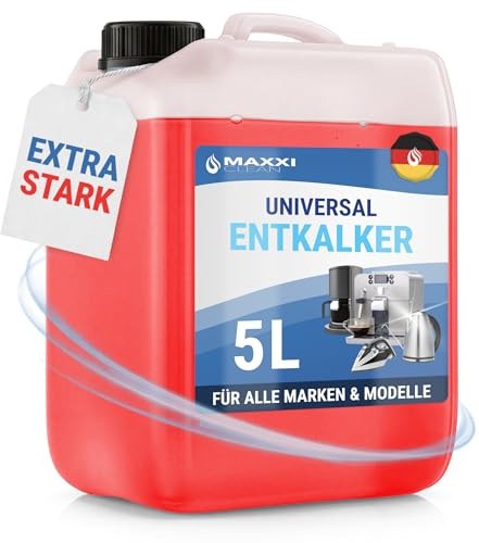 Universal Entkalker Konzentrat I 5 Liter Kanister für Kaffeevollautomaten & Kaffeemaschine I Konzentrat mit Farbindikator I universell einsetzbar für alle Marken