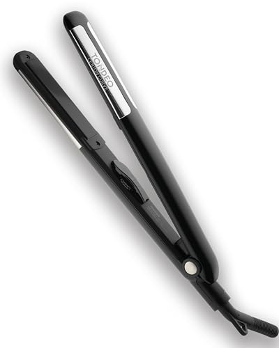 TONDEO Glätteisen & Lockenstab CERION CURVE | 2in1: Glätten & Locken | Haarglätter mit 2 in 1 Funktion | Für langanhaltende Locken und seidig glatte Haare | Von Profi-Friseuren entwickelt