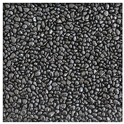Kieskönig Varianten Glassplitt 6-9 mm 1 kg Schwarz