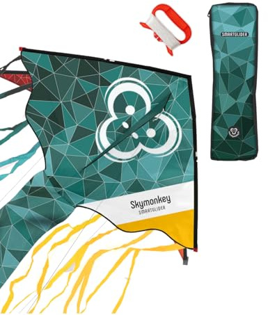 Skymonkey Smartglider Einleiner Drachen für Kinder ab 5 Jahren, Kinderdrache - 130cm
