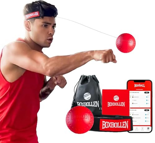 Boxbollen Unisex Original - 2023 Edition, Rot, 4ft X 12 EU