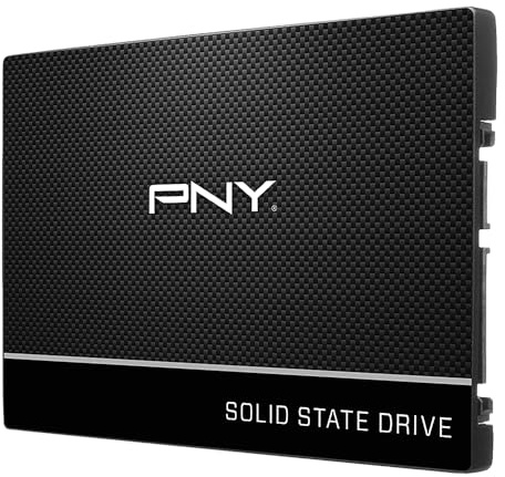 PNY CS900 500GB 2.5” SATA III Internal Solid State Drive (SSD) - (SSD7CS900-500-RB)