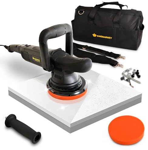 Duke-Handel Exzenter Poliermaschine 810W – Auto Polierer + Zubehör (Basic Set)