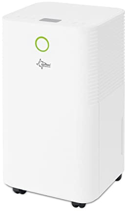 SUNTEC DryFix 12 EQ Luftentfeuchter – Für Räume bis 34 m2 bzw. 80 m3 – Raumentfeuchter mit 12 l/Tag Entfeuchtung – 3 in 1 Entfeuchter + Luftreiniger + Wäschetrockner – Mobil und elektrisch Weiß