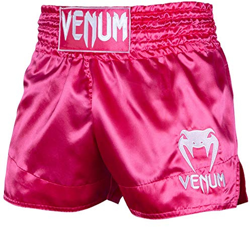 Venum, Classic Muay Thai Shorts, Herren, XS, Rosa/Weiß