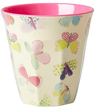 Rice Becher Melaminbecher aus 100% Melamin medium (Schmetterling)