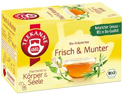 Teekanne Harmonie für Körper & Seele Bio Frisch & Munter, 10er Pack (18 x 10)