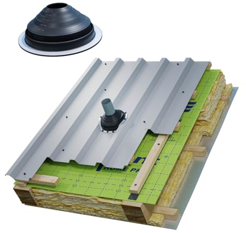 Eurovent® SEAL Rohrmanschette, Dachdurchführung, Rohrdurchführung für Ø75-160 mm