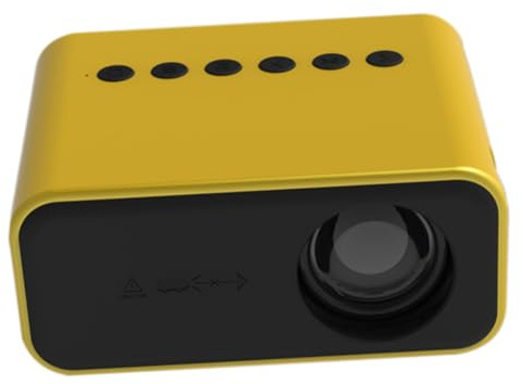 DOITOOL Mini-projektor Tragbarer Heimkino-Player mit Medienprojektor Kompatibel mit Android und Geräten für Familienfeiern und Partys