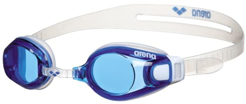 ARENA Zoom X-Fit Unisex-Schwimmbrille für Erwachsene, Schwimmbrille mit Großen Gläsern, mit Antibeschlag-Behandlung und UV-Schutz, Verstellbarer Nasensteg, Silikondichtungen