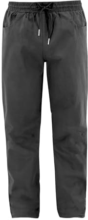 Café Kraft Herren Meteor Kletterhose Boulderhose Climbing Pants (DE/NL/SE/PL, Alphanumerisch, L, Regular, Regular, Rich Black)