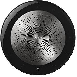 Jabra 7710-409 Speak 710 Konferenzlautsprecher – Unified Communications zertifizierter tragbarer Lautsprecher mit Bluetooth Adapter und USB-Anschluss – Für Laptop, Smartphone und Tablet