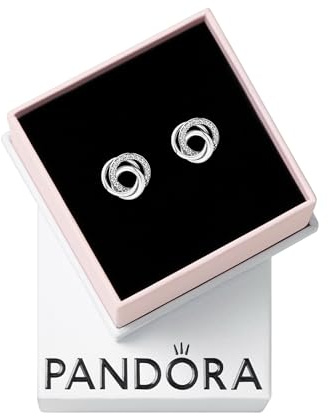 PANDORA Ohrstecker Always Together Silber mit Zirkonia 291076C01