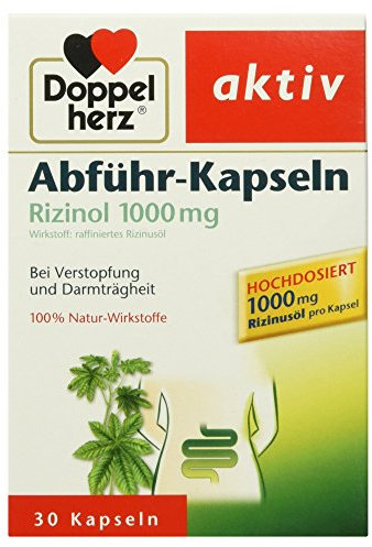 Doppelherz Abführ- Kapseln Rizinol, 30 Stück