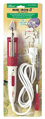 Clover 8003EU Mini-Bügeleisen II, Weiß