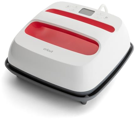 Cricut EasyPress 2 (SE) (22.9 x 22.9 CM), Heißpresse für T-Shirts, Kissen, Tragetaschen und mehr – Himbeere