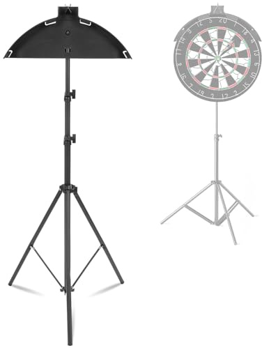 Dartscheibenständer, Tragbarer Stativständer für Dartscheibe, Höhenverstellbar, für Mobiles Dartspiel, Einfach zu Montieren, Stabiler Kameraständer für Outdoor-Aktivitäten