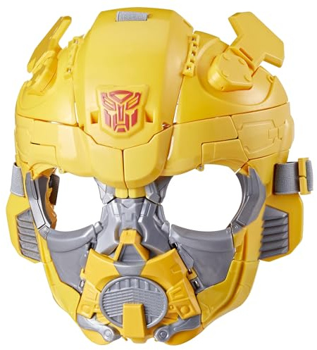 Transformers One 2-in-1 Bumblebee B-127 Maske und Action-Figur, verwandelbar in 15 Schritten, Rollenspielzeug und Figur in einem