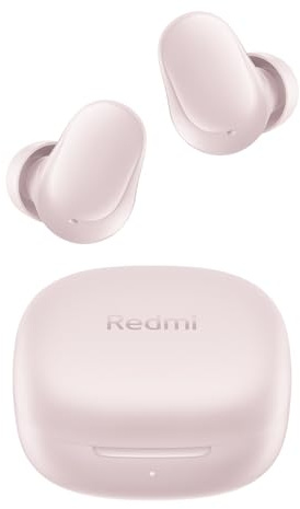 Redmi Buds 6 Play - In-Ear Kopfhörer, 36h Akkulaufzeit, 10mm Dynamik-Treiber mit 4 EQ-Einstellungen, AI-Geräuschunterdrückung für Anrufe, Bluetooth 5.4, Schnellladen für 3h Musik in 10 Minuten, Pink