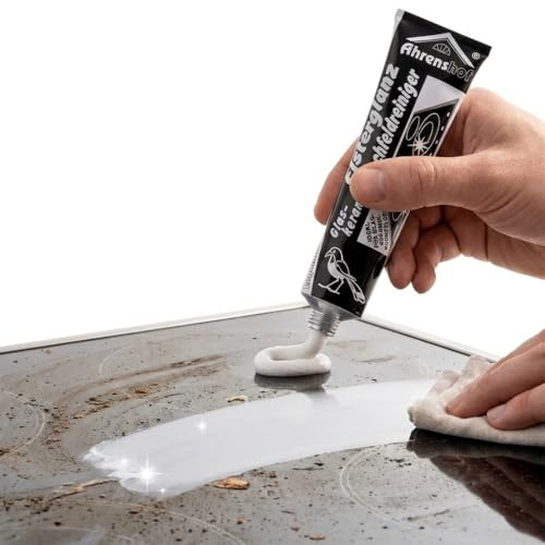 Elsterglanz Glaskeramik Reiniger für Ceran Kochfeld & Herd – kraftvoll & schonend – streifenfreier Glanz 150ml