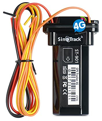 SinoTrack GPS Tracker Auto, ST-901L 4G Mini GPS Tracker Locator Echtzeit-Ortungsgerät für Auto Motorrad LKW Taxi