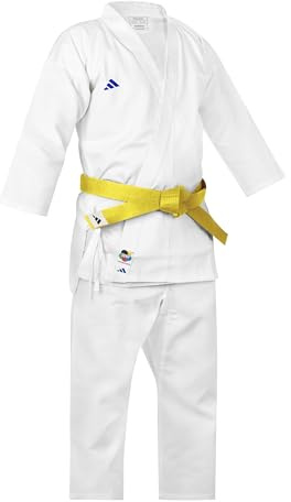 adidas Karateanzug Kids, Weiß, 110/120, K200E