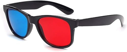 3D-Brille, Rot-Blau, Universal für TV, Film, DVD, Video