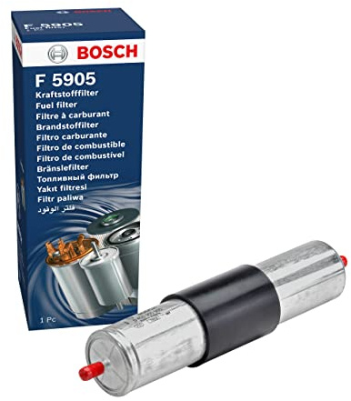 Bosch F5905 Benzinfilter für Autos - Ersatzfilter | Scheidet Partikel vom Kraftstoff ab - schützt die Einspritzanlage