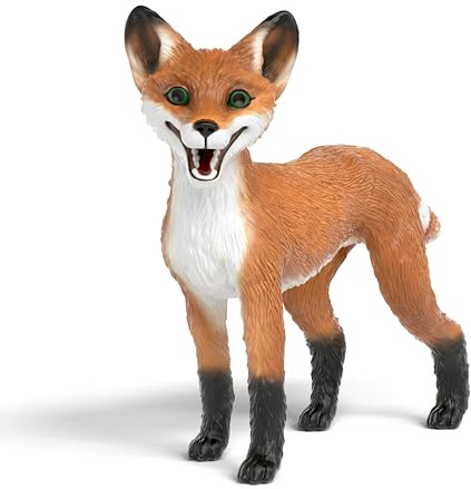 schleich DIE Schule DER MAGISCHEN Tiere | Rabbat der Fuchs 14908 | Spielfigur aus dem Film | detailgetreue Sammelfiguren | tolles Geschenk für Kinder & Sammler | ab 3 Jahre | 10 x 3 x 7 cm