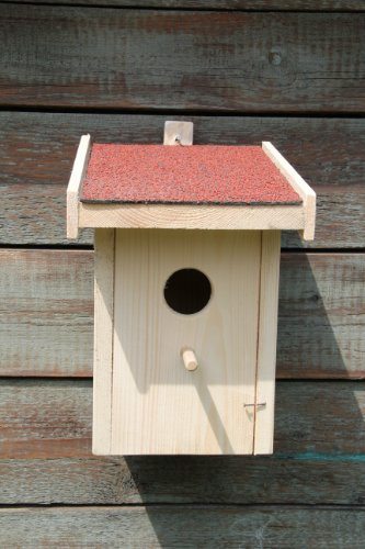 Nistkasten mit Bitumendach(NB05)- zum selbst bauen-Bausatz-sauberste Verarbeitung- Garten Deko