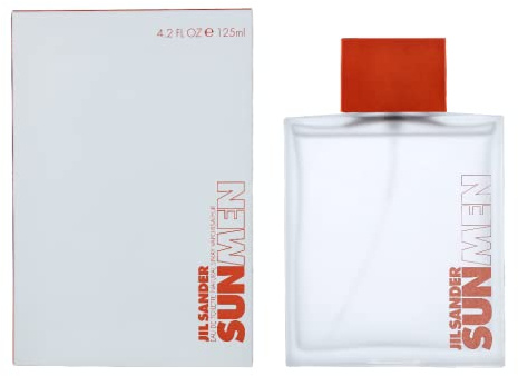 Jil Sander Sun Men Eau de Toilette , 125ml(1er Pack)
