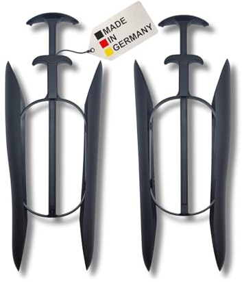 DELFA Stiefelformer 1 Paar - mit innovativem Sensomatic Federelement - Stiefelspanner - Länge 35 cm - Schaftformer