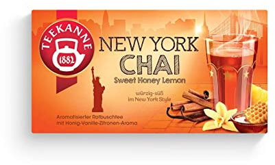 Teekanne New York Chai, 6er Pack (6 x 20 Teebeutel), 6 x 35 g