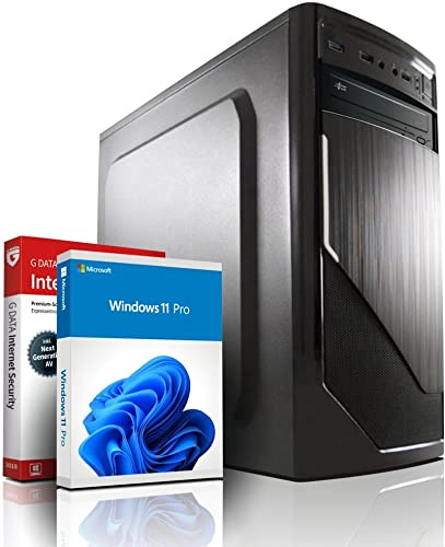 Intel i5 10400F 12-Thread Business Office Multimedia Computer mit 3 Jahren Garantie! - i5 10400F 12-Thread CPU, 4.3 GHz - 16GB DDR4-1000 GB SSD - DVD - USB3 - Win11 - WLAN - MS Office - #6082