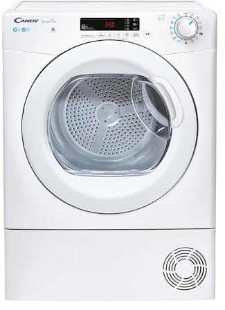 CANDY CSOE C10DG-S Kondesntrockner 10 KG Fassungsvermögen, Wi-Fi + Bluetooth, Symbolblende (10 kg)