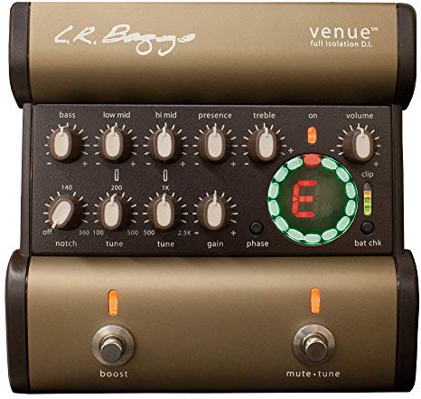 LR Baggs Venue DI Acoustic Guitar Effect Pedal