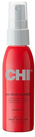 CHI 44 Iron Guard Thermal Protection Spray for Unisex 2 oz Hair Spray | Hitzeschäden Schild mit Keramikmineralien, leichtes Styling-Spray, Frizz Control & Shine Enhancer