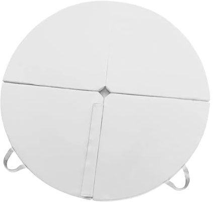 Pole Dance Matte Tragbares Pole Dance Crash Pad Faltbares Schutzmattenkissen for Zuhause(WHITE)