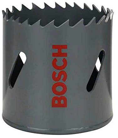Bosch Accessories Bosch Professional 1x Lochsäge HSS Bimetall für Standardadapter (für Metall, Aluminium, rostfreiem Edelstahl, Kunststoffen und Holz, Ø 60 mm, Zubehör Bohrmaschine)