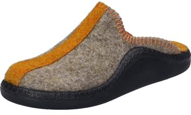Josef Seibel Monaco Damen 62 Hausschuh Braun Kombi Filz Weite F 1/2