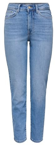 ONLY Damen Jeans 15283925 Medium Blue Denim 29-30